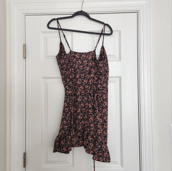 Free People Dress All My Love Floral Print Mini Wrap Dress Small - Picture 5 of 7